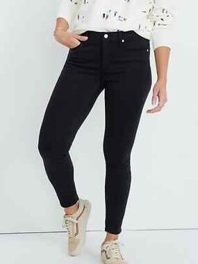 Madewell Black High-Rise Skinny Jeans